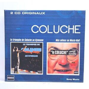 Coluche 2 CD Originaux Box Set French Comedy Gymnase Music-Hall Sony Music 2003